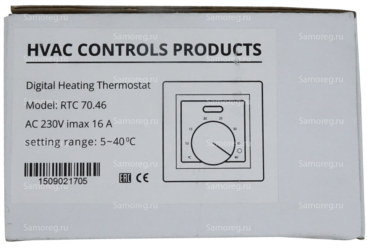 Терморегулятор HeatUp RTC 70.46