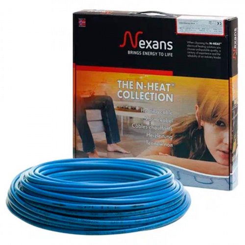 Нагревательный кабель NEXANS N-HEAT TXLP/2R NORDIC 23,5 м/400 Вт