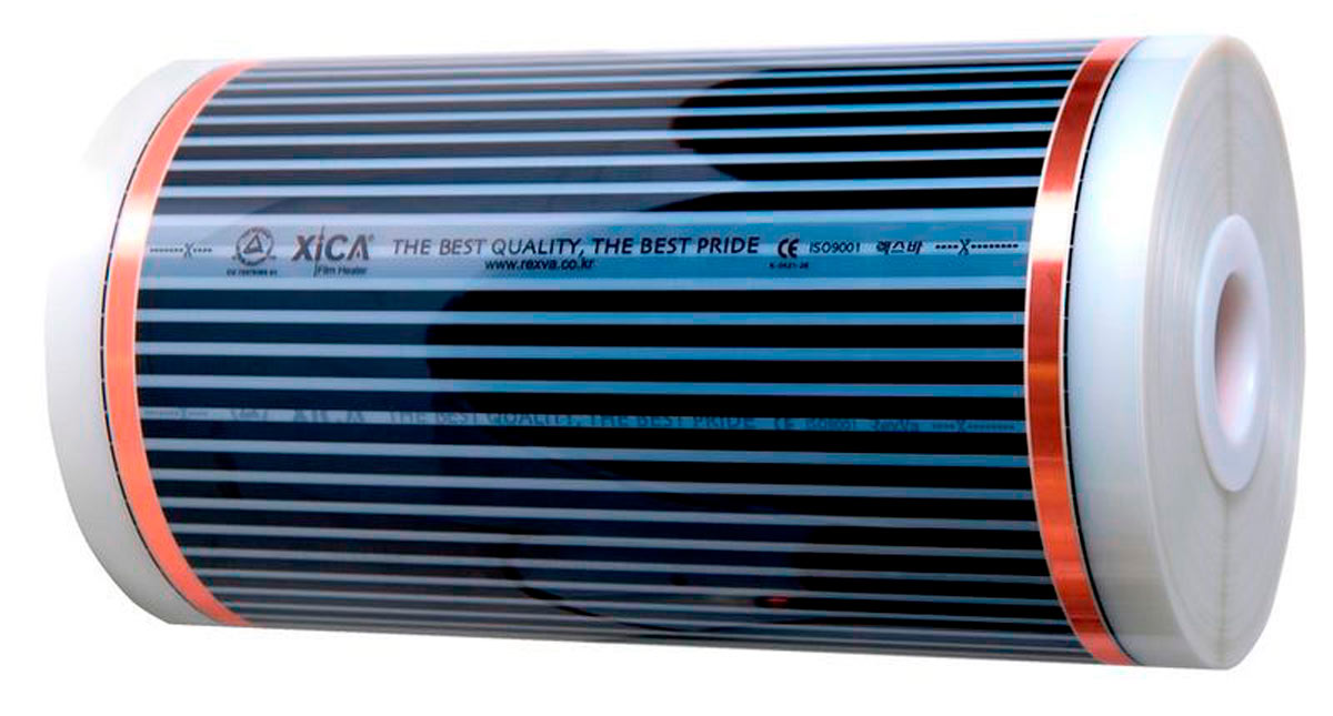 Нагревательная плёнка RexVa XiCA ХMs305 110 W/m 220 Вт/кв.м. ширина 50 см