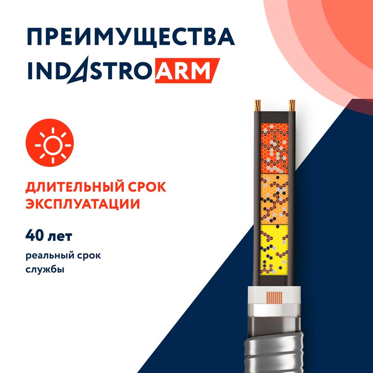 Греющий кабель ССТ 33IndAstro ARM2-PAT-S