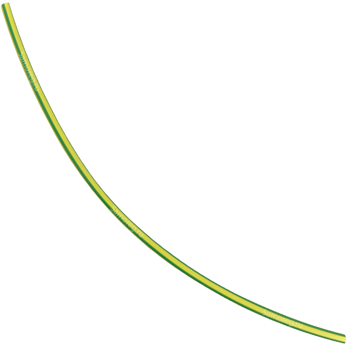 Трубка термоусаживаемая RCH1 3,2/1,6 цвет жёлто-зеленый, длина 220 мм