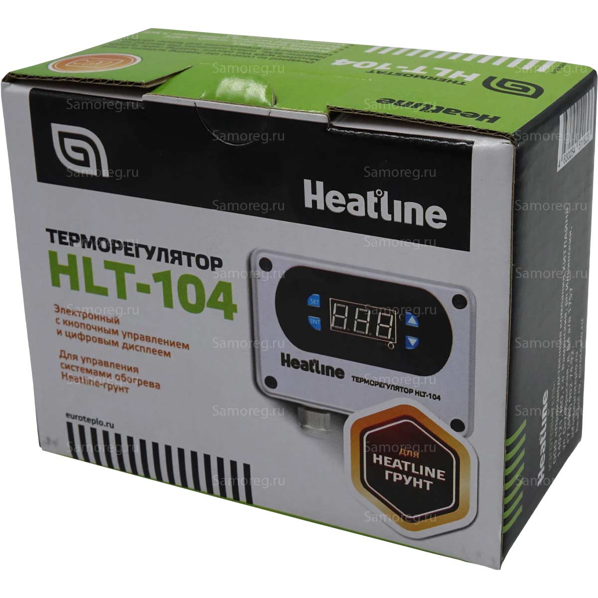 Терморегулятор Heatline HLT-104 для управления системами обогрева грунта