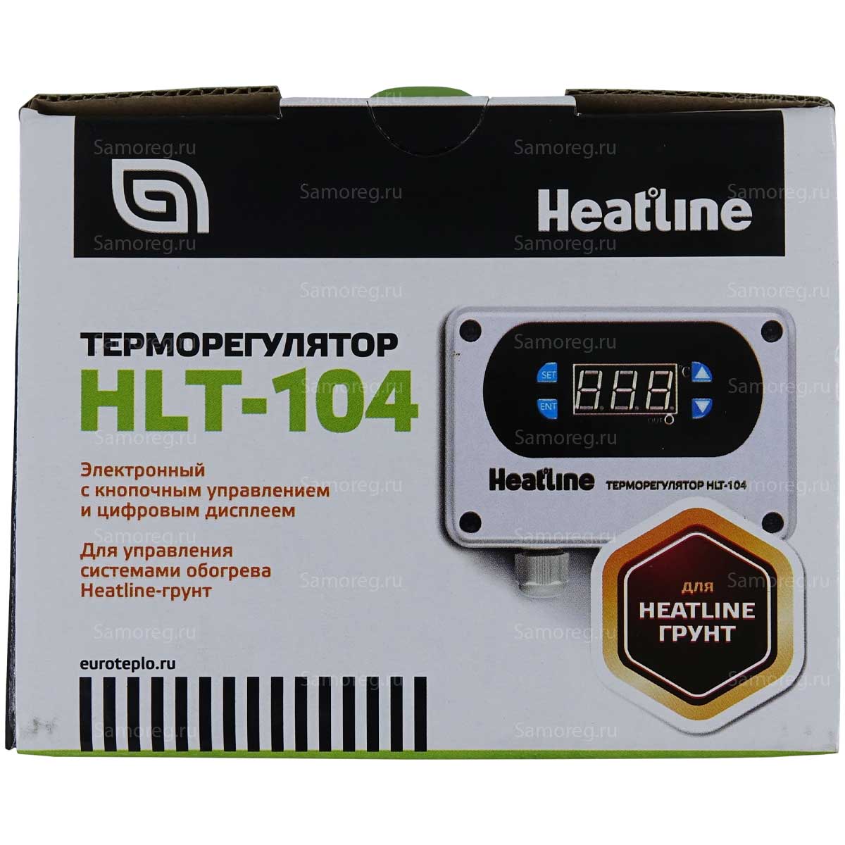 Терморегулятор Heatline HLT-104 для управления системами обогрева грунта