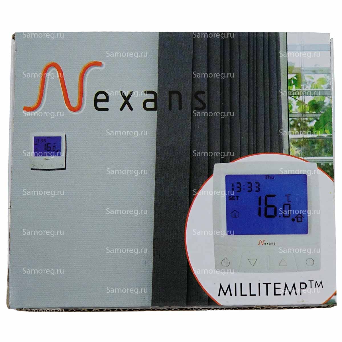 Терморегулятор NEXANS MILLITEMP CDFR-003 белый