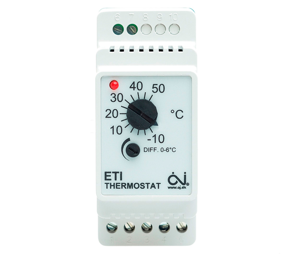 Терморегулятор OJ Electronics ETI-1551 белый