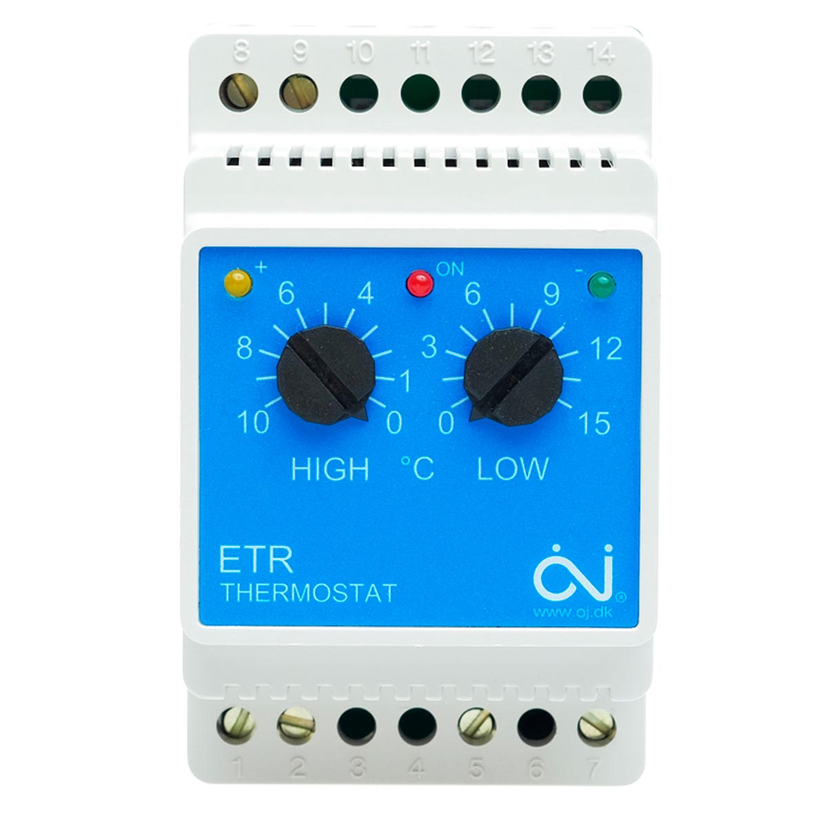 Терморегулятор OJ Electronics ETR/F-1447A белый