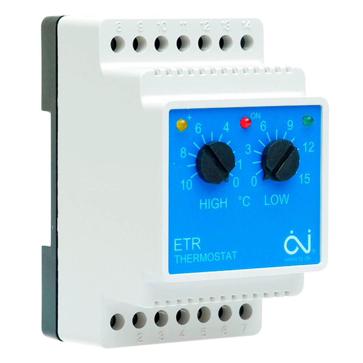 Терморегулятор OJ Electronics ETR/F-1447A белый