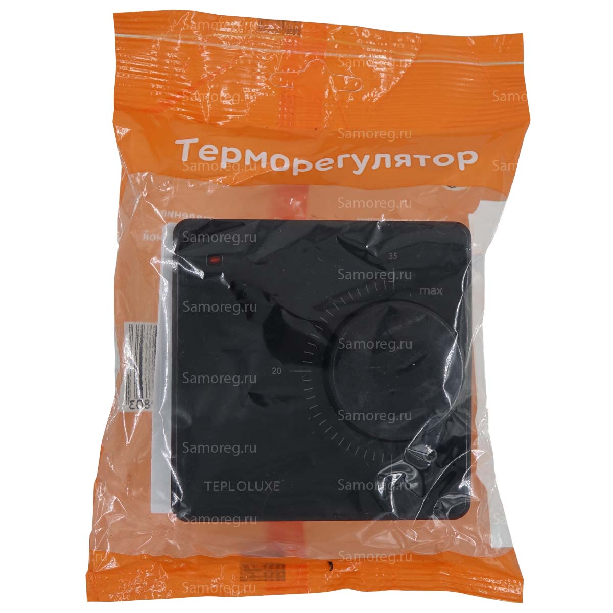 Терморегулятор Теплолюкс LC 001 Flow-pack чёрный