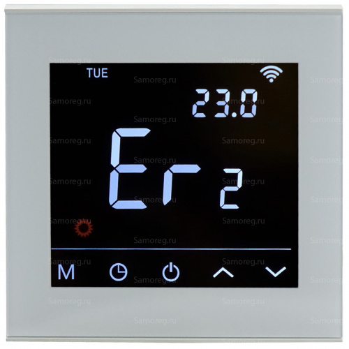 Терморегулятор HVAC Warmlife Wi-Fi белый фото 4
