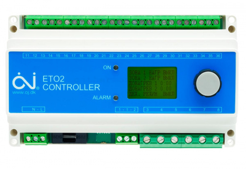 Терморегулятор OJ Electronics ETO2-4550 белый фото 2