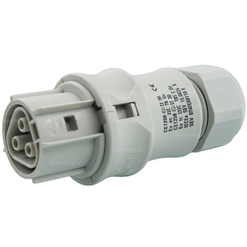 Разъём Wieland Electric gesis RST20i3S B1 ZR1 SW 96.031.4053.0 Ø 6-10 мм 250В фото 2