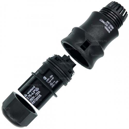 Разъём Wieland Electric gesis RST20i3S B1 ZR1 SW 96.031.4053.1 Ø 6-10 мм 250В