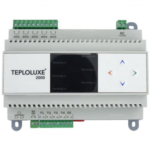 Контроллер TEPLOLUXE 2000 для автоматического управления системами обогрева фото 2