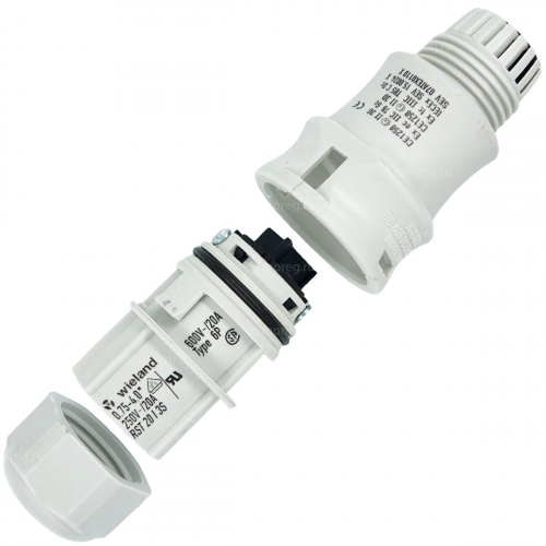 Разъём Wieland Electric gesis RST20i3S B1 ZR1 SW 96.031.4053.0 Ø 6-10 мм 250В