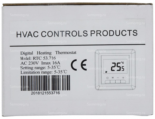 Терморегулятор HeatUp RTC 53.716 фото 16