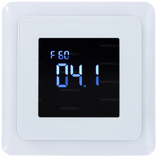 Терморегулятор HVAC F60 Wi-Fi белый фото 3