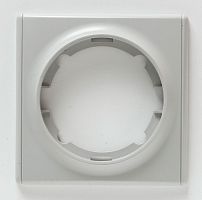Рамка одинарная, цвет серый (серия Florence) арт.1E52101302