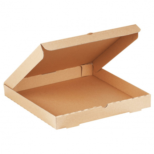 Коробка для пиццы 360*360*40 Т23Е бурая
