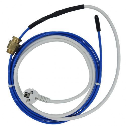 Греющий кабель в трубу 25 мм 4 м с кабельным вводом 1/2 PHONIX Water Pro 15W