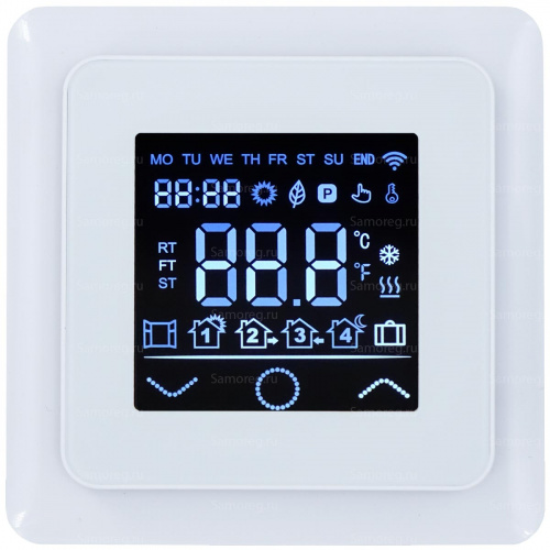 Терморегулятор HVAC F60 Wi-Fi белый