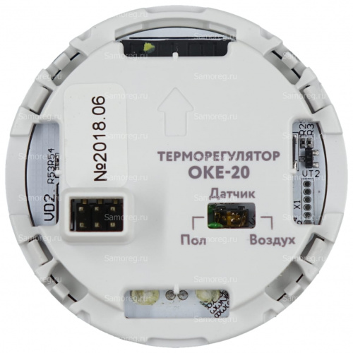 Терморегулятор OneKeyElectro OKE-20 белый фото 5