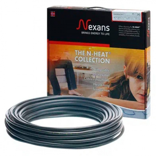 Нагревательный кабель NEXANS N-HEAT TXLP/1 22,9 м/640 Вт