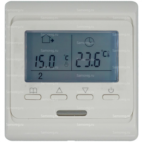 Терморегулятор HeatUp E51.716 Wi-Fi белый фото 12