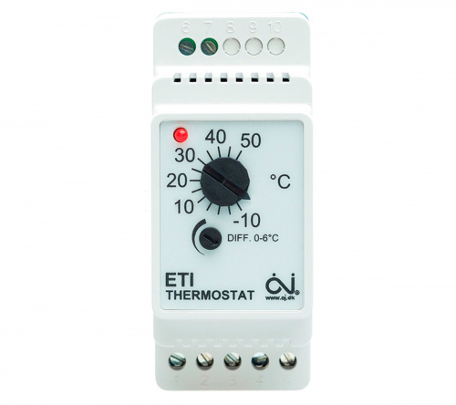 Терморегулятор OJ Electronics ETI-1551 белый фото 2