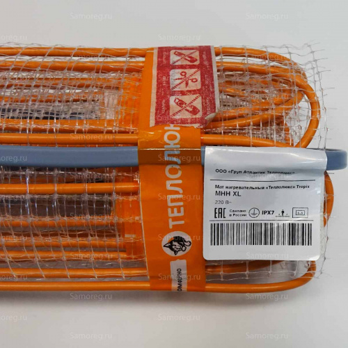 Мат нагревательный Теплолюкс Tropix МНН XL 540 Вт/3,6 кв.м (0,8х4,5м) фото 2