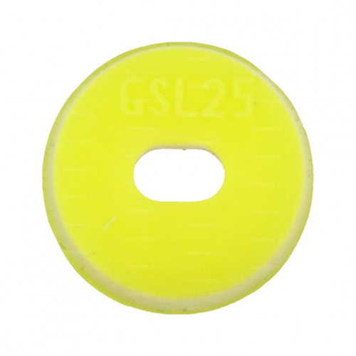Уплотнение GSL25 (резина, цвет жёлтый) фото 3