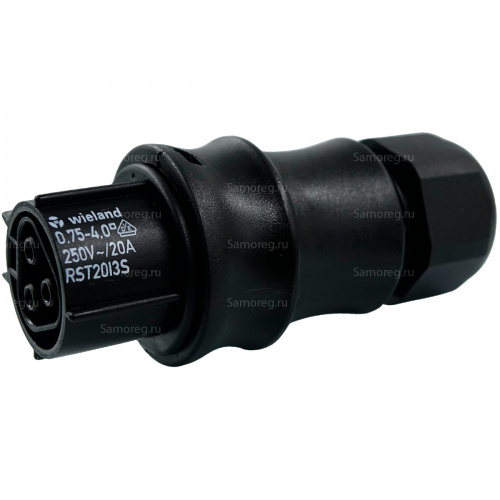 Разъём Wieland Electric gesis RST20i3S B1 ZR1 SW 96.031.4053.1 Ø 6-10 мм 250В фото 2