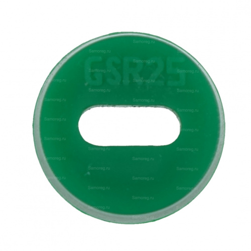 Уплотнение GSMT25 (резина, цвет зелёный) фото 3